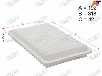 Фильтр воздушный HOSU Lexus (Лексус) RX330 (РХ)  XU30 (2003-2006), Toyota (Тойота) Harrier (Хариер) ( XU10,  XU30) (2000-2013),  Highlander (Хайлэндер)  XU20 (2000-2007),  Kluger (Клюгер)  XU20 (2000-2007)