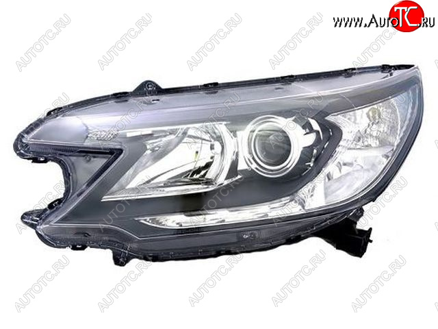 9 599 р. Левая фара (с электрокорректором, ксенон) BODYPARTS  Honda CR-V  RM1,RM3,RM4 (2012-2015) дорестайлинг  с доставкой в г. Москва