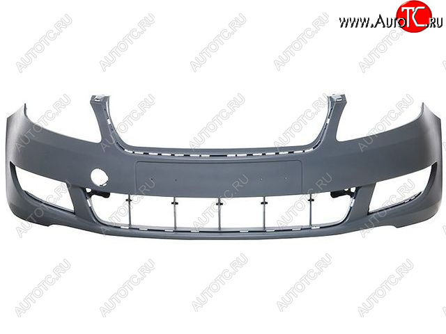 4 949 р. Передний бампер BODYPARTS Skoda Fabia Mk2 хэтчбэк рестайлинг (2010-2014) (неокрашенный)  с доставкой в г. Москва