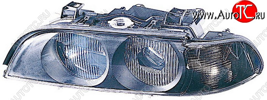 9 899 р. Фара в сборе левая DEPO  BMW 5 серия  E39 (1995-2000) седан дорестайлинг (линзованная)  с доставкой в г. Москва