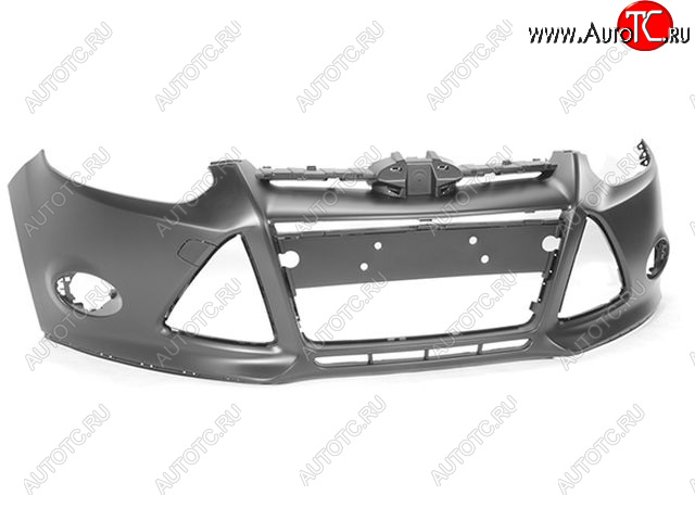 1 899 р. Передний бампер BODYPARTS Ford Focus 3 седан дорестайлинг (2011-2015) (неокрашенный)  с доставкой в г. Москва
