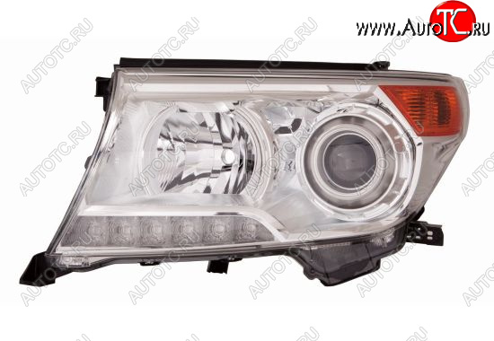 35 549 р. Левая фара (ксенон) BodyParts Toyota Land Cruiser 200 1-ый рестайлинг (2012-2015)  с доставкой в г. Москва