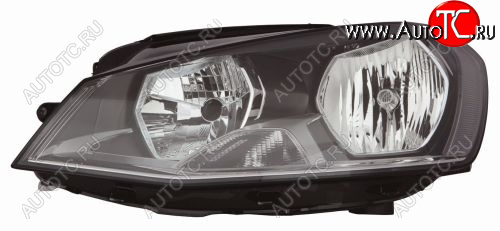 12 749 р. Правая фара (c электрокорректором) DEPO Volkswagen Golf 7 дорестайлинг, хэтчбэк 5 дв. (2012-2017)  с доставкой в г. Москва