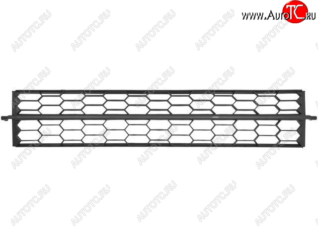 819 р. Центральная решетка переднего бампера (пр-во Китай) BODYPARTS  Skoda Octavia  A7 (2012-2017) дорестайлинг лифтбэк, дорестайлинг универсал  с доставкой в г. Москва