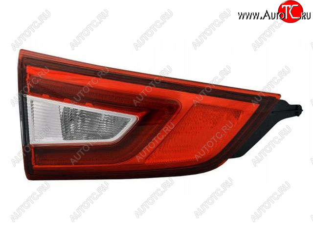 3 099 р. Левый фонарь (внутренний) BODYPARTS  Nissan Qashqai  2 (2013-2019) J11 дорестайлинг  с доставкой в г. Москва