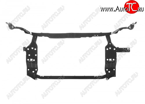 11 699 р. Панель рамки радиатора (пр-во Китай) BODYPARTS  Nissan X-trail  2 T31 (2007-2011) дорестайлинг (неокрашенная)  с доставкой в г. Москва