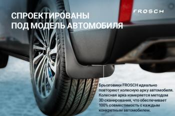 Брызговики передние (optimum) FROSCH JAECOO J7 (2023-2025) ()