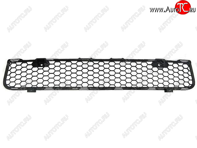 0 р. Центральная решетка переднего бампера (пр-во Китай) CHINA Mitsubishi Lancer 10 седан рестайлинг (2011-2017)  с доставкой в г. Москва