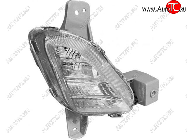 0 р. Правая противотуманная фара (ДХО) CHINA Hyundai Sonata LF рестайлинг (2017-2019)  с доставкой в г. Москва