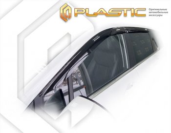 2 079 р. Дефлектора окон CA-Plastic  Wuling Jiachen (2022-2024) минивэн (серия Сlassic полупрозрачный)  с доставкой в г. Москва. Увеличить фотографию 2