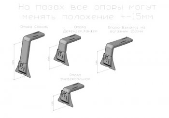 50 999 р. Багажник экспедиционный платформа 1500х2750 мм (для ам без люка) РИФ ГАЗ Соболь 2217 автобус 1-ый рестайлинг (2003-2010)  с доставкой в г. Москва. Увеличить фотографию 2