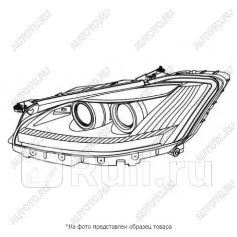 9 349 р. Правая фара (корректор, линзован) BodyParts  Skoda Octavia  A5 (2008-2013) лифтбэк рестайлинг  с доставкой в г. Москва