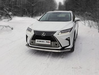 5 999 р. Рамка гос. номера ТСС Тюнинг Lexus RX450H AL10 дорестайлинг (2009-2012) (нержавейка)  с доставкой в г. Москва. Увеличить фотографию 1