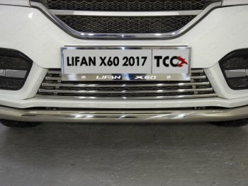 Рамка гос. номера ТСС Тюнинг Lifan X60 2-ой рестайлинг (2016-2025) ()