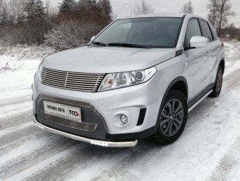 Рамка гос. номера ТСС Тюнинг Suzuki Vitara LY дорестайлинг (2015-2019)  (нержавейка)