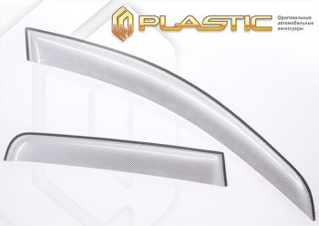 Дефлектор окон CA-Plastic Toyota (Тойота) Yaris (Ярис)  XP90 (2006-2011) XP90 седан дорестайлинг, седан рестайлинг