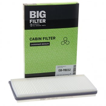 Фильтр воздушный салона BIG FILTER ГАЗ ГАЗель (gazelle)  3302,Бизнес (2010-2025) 3302,Бизнес 2-ой рестайлинг шасси ()