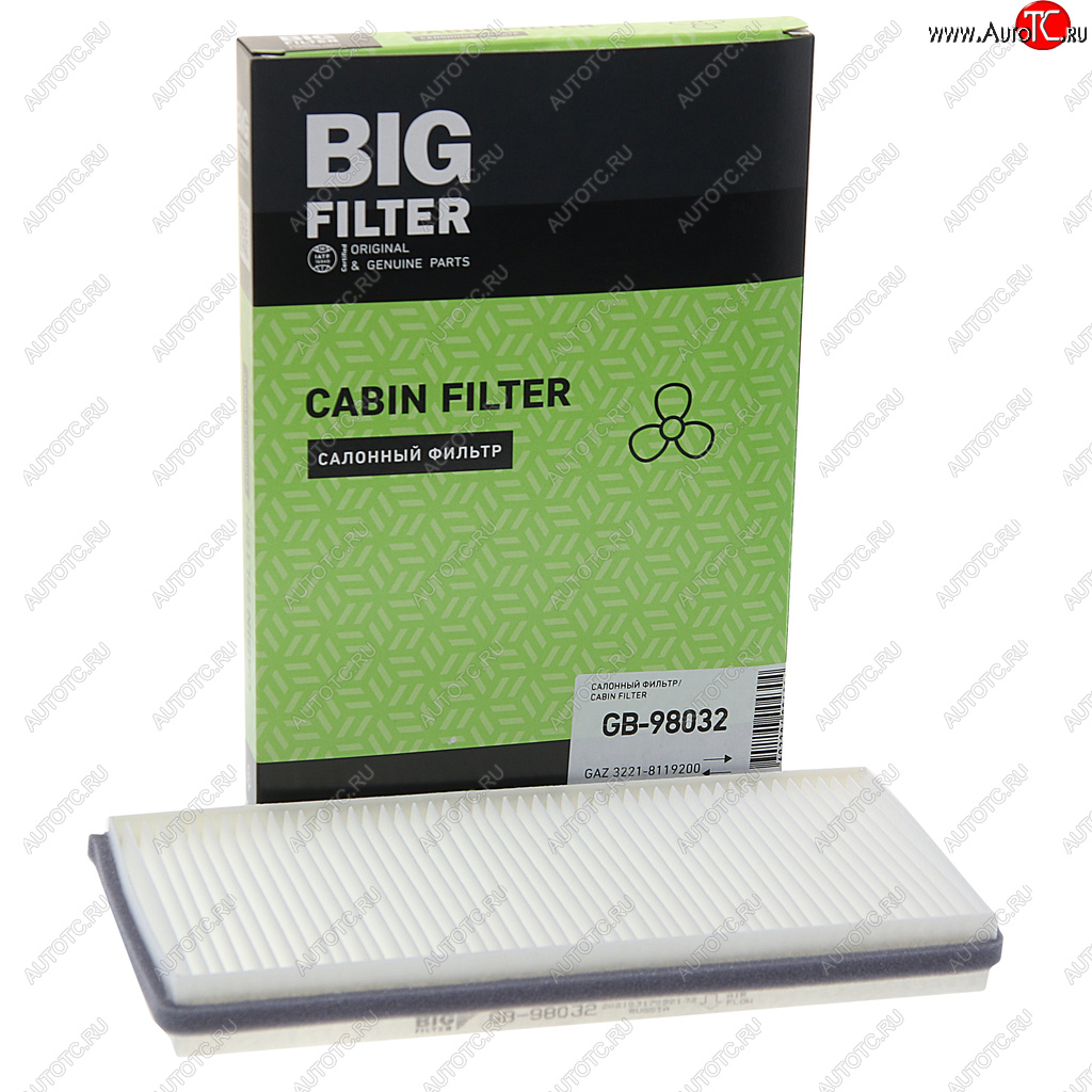 589 р. Фильтр воздушный салона BIG FILTER  ГАЗ ГАЗель  3302,Бизнес (2010-2025) 2-ой рестайлинг шасси ((новая панель))  с доставкой в г. Москва