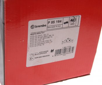 13 299 р. Колодки тормозные передние (4шт.) BREMBO  Audi A4  B9 - Q5  FY  с доставкой в г. Москва. Увеличить фотографию 3