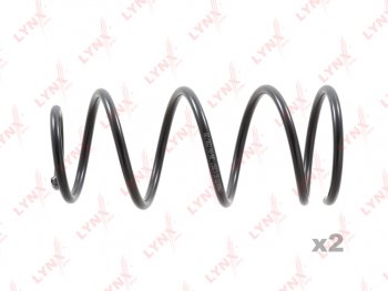2 459 р. Пружина передней подвески LYNX Ford Focus 2  седан дорестайлинг (2004-2008)  с доставкой в г. Москва. Увеличить фотографию 1