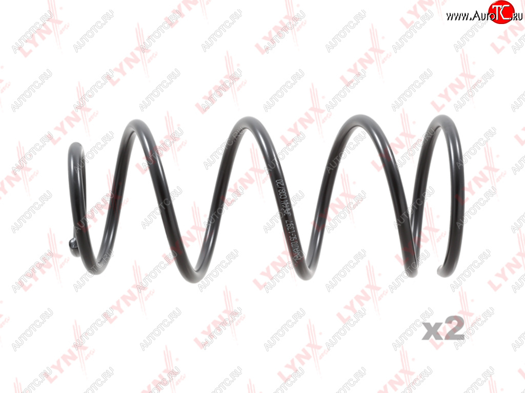 2 459 р. Пружина передней подвески LYNX Ford Focus 2  седан дорестайлинг (2004-2008)  с доставкой в г. Москва