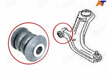 286 р. Сайлентблок переднего рычага FR SAT Nissan Micra K12 5 дв. 2-ой рестайлинг (2007-2010)  с доставкой в г. Москва. Увеличить фотографию 1