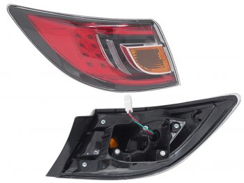 Фонарь задний левый (внешний, LED) SAT Mazda 6 GH дорестайлинг седан (2007-2010) ()