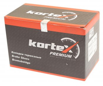 1 749 р. Колодки тормозные задние барабанные (4шт.) KORTEX Nissan Almera Classic седан B10 (2006-2013)  с доставкой в г. Москва. Увеличить фотографию 2