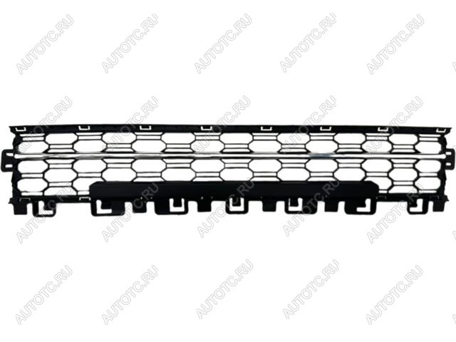 2 249 р. Центральная решетка переднего бампера (пр-во Китай) BODYPARTS  Skoda Octavia  A8 (2019-2022) универсал (молдинг хром)  с доставкой в г. Москва