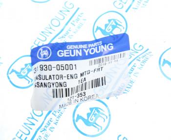 1 369 р. Опора двигателя задняя GEUN YOUNG SSANGYONG Actyon 1 (2006-2010)  с доставкой в г. Москва. Увеличить фотографию 3