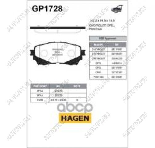 2 989 р. Колодки тормозные передние (4шт.) SANGSIN Mazda 6 GJ дорестайлинг седан (2012-2015)  с доставкой в г. Москва