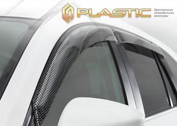 2 199 р. Дефлектора окон CA-Plastic  Chery Tiggo 4 (2018-2023) рестайлинг (серия Comfort серебро)  с доставкой в г. Москва. Увеличить фотографию 3