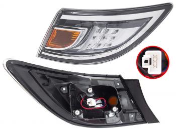 Фонарь задний правый (внешний, LED) SAT Mazda (Мазда) 6  GH (2010-2012) GH рестайлинг лифтбэк, рестайлинг седан, рестайлинг универсал