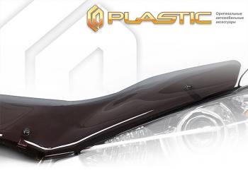 2 049 р. Дефлектор капота CA-Plastic Toyota Tank (2016-2025) (серия Classic полупрозрачный)  с доставкой в г. Москва. Увеличить фотографию 2