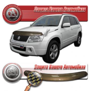 Дефлектор капота CA-Plastiс Suzuki (Сузуки) Escudo (Эскудо) ( 5,  3) (2006-2012) 5, 3 дв. дорестайлинг, 1-ый рестайлинг