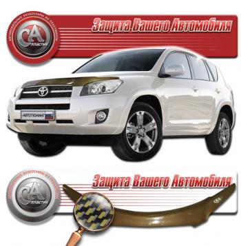 Дефлектор капота CA-Plastiс Toyota RAV4 XA30 5 дв. удлиненный 1-ый рестайлинг (2009-2010) ()