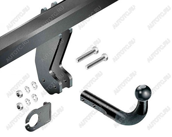 22 699 р. Фаркоп (подходит для (D40) tubular bumper) Auto-Hak Nissan Navara 2 D40 рестайлинг (2010-2016) (стальной, шар A (F20))  с доставкой в г. Москва