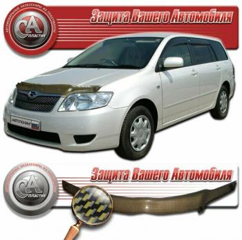 Дефлектор капота CA-Plastiс Toyota (Тойота) RAV4 (рав)  CA20 (2000-2005) CA20 3 дв. дорестайлинг, 5 дв. дорестайлинг, 3 дв. рестайлинг, 5 дв. рестайлинг