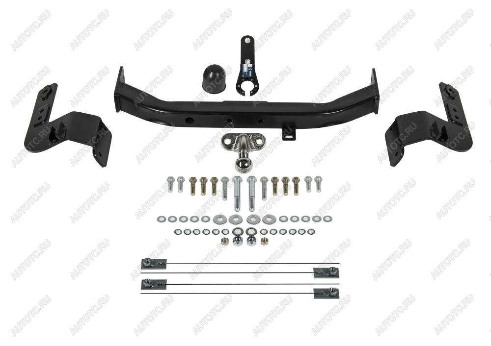 10 449 р. Фаркоп (кроме Executive, TRD)(фланцевое крепление шара) Atlas  Toyota Land Cruiser  200 (2007-2021) дорестайлинг, 1-ый рестайлинг, 2-ой рестайлинг (стальной с порошковым покрытием, шар F (C, F30))  с доставкой в г. Москва