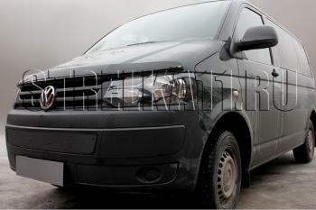 Зимняя заглушка решетки радиатора Стрелка11 Volkswagen Transporter T5 рестайлинг (2009-2015) ()