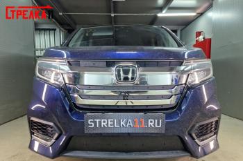 Зимняя защита на стяжке (низ) Стрелка11 Honda (Хонда) Stepwgn Spada (Степвгн)  RP (2017-2021) RP рестайлинг ()