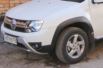 7 649 р. Накладки на колесные арки Артформ Renault Duster HS рестайлинг (2015-2021)  с доставкой в г. Москва. Увеличить фотографию 2