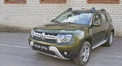 989 р. Защитная сетка решетки радиатора РА Renault Duster HS рестайлинг (2015-2021)  с доставкой в г. Москва. Увеличить фотографию 3