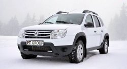 5 999 р. Комплект накладок на колёсные арки Petroil Tuning  Renault Duster  HS (2010-2015) дорестайлинг (Текстурная поверхность)  с доставкой в г. Москва. Увеличить фотографию 2