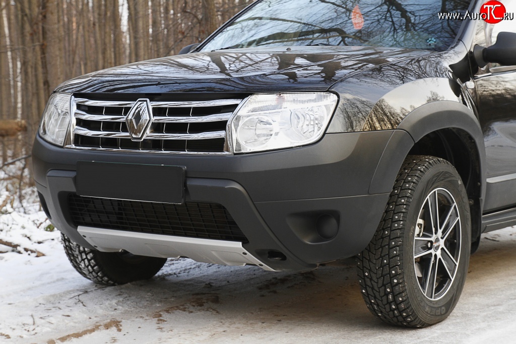 12 949 р. Расширители колесных арок с молдингами RA (комплект) Renault Duster HS дорестайлинг (2010-2015) (Поверхность шагрень)  с доставкой в г. Москва