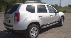 3 999 р. Накладки на двери Petroil Tuning Renault Duster HS дорестайлинг (2010-2015) (Тисненый пластик)  с доставкой в г. Москва. Увеличить фотографию 2