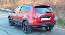 1 249 р. Накладка защитная на верх заднего бампера Kart RS DL Renault Duster HS дорестайлинг (2010-2015)  с доставкой в г. Москва. Увеличить фотографию 1