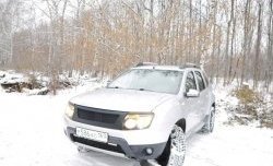 4 599 р. Решётка радиатора DM-Style  Renault Duster  HS (2010-2015) дорестайлинг (Без сетки, Неокрашенная глянец (под окраску))  с доставкой в г. Москва. Увеличить фотографию 5