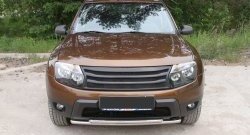 5 249 р. Решётка радиатора RA Renault Duster HS дорестайлинг (2010-2015) (Неокрашенная)  с доставкой в г. Москва. Увеличить фотографию 3