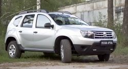 2 189 р. Защитная сетка решетки переднего бампера (с дхо без обвеса) РА  Renault Duster  HS (2010-2015) дорестайлинг  с доставкой в г. Москва. Увеличить фотографию 2